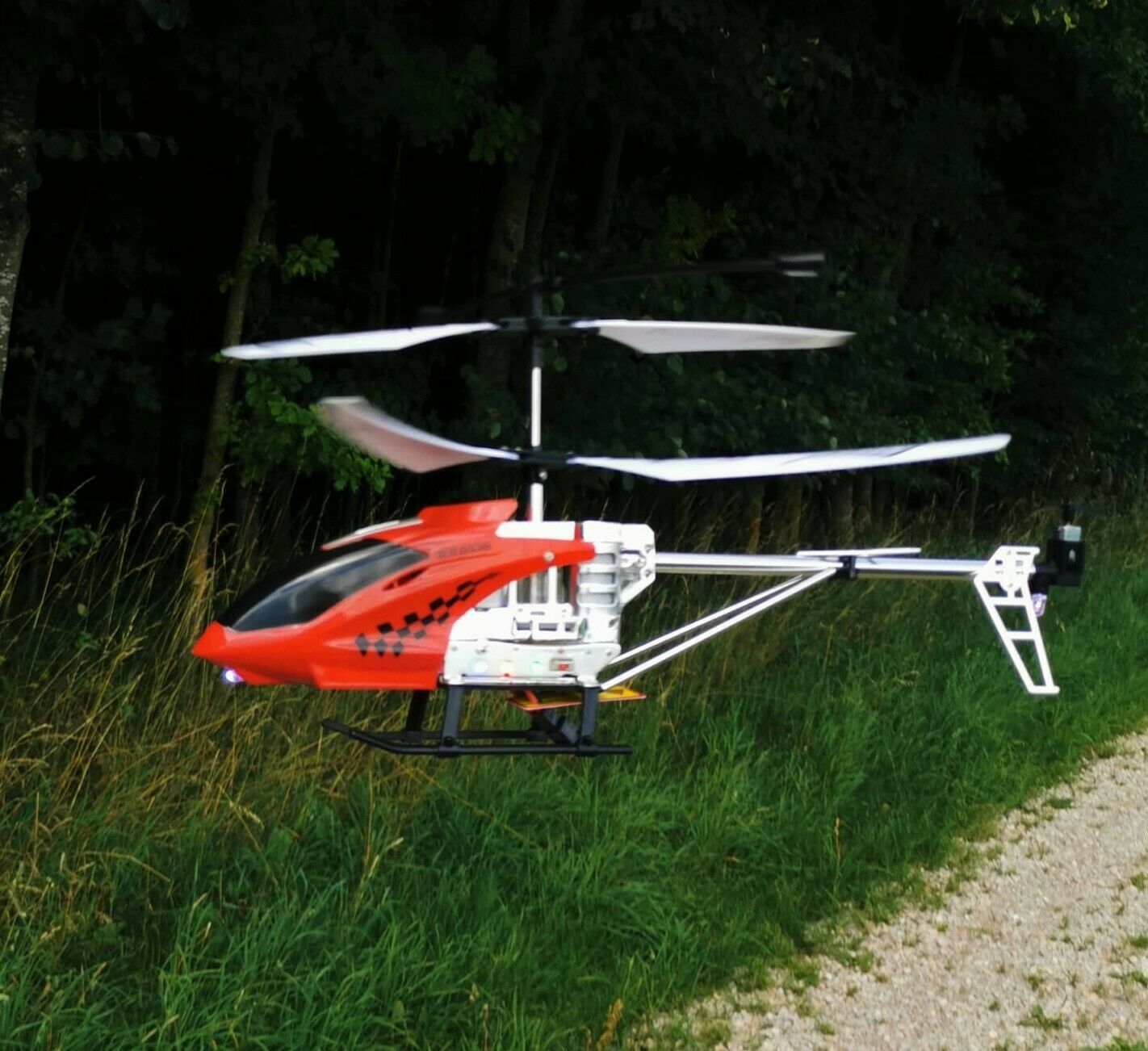 RC Helikopter Sky Copter GS1 ferngesteuerter Hubschrauber Gyro Heli 3,5 Kanal