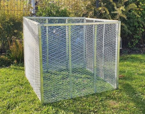 XL Metall Komposter Feuerverzinkt Metallkomposter Metall Verzinkt