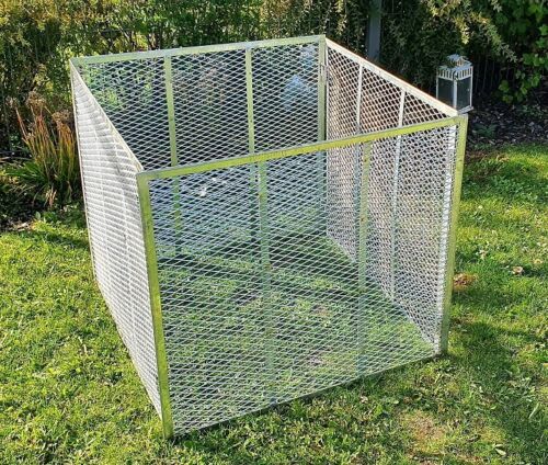 XL Metall Komposter Feuerverzinkt Metallkomposter Metall Verzinkt