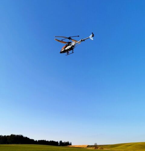 RC Helikopter POWER MAXX V2 ferngesteuerter Hubschrauber Gyro Heli 3,5 Kanal