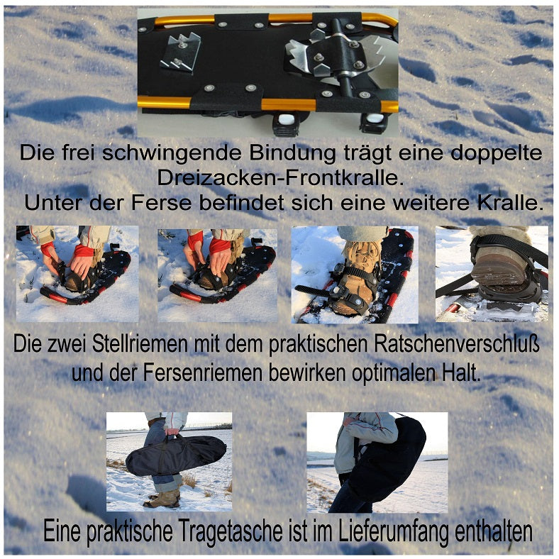 Allround Schneeschuhe ALPINE GLIDER F1 Schneewandern Schneeschuhwandern 2022