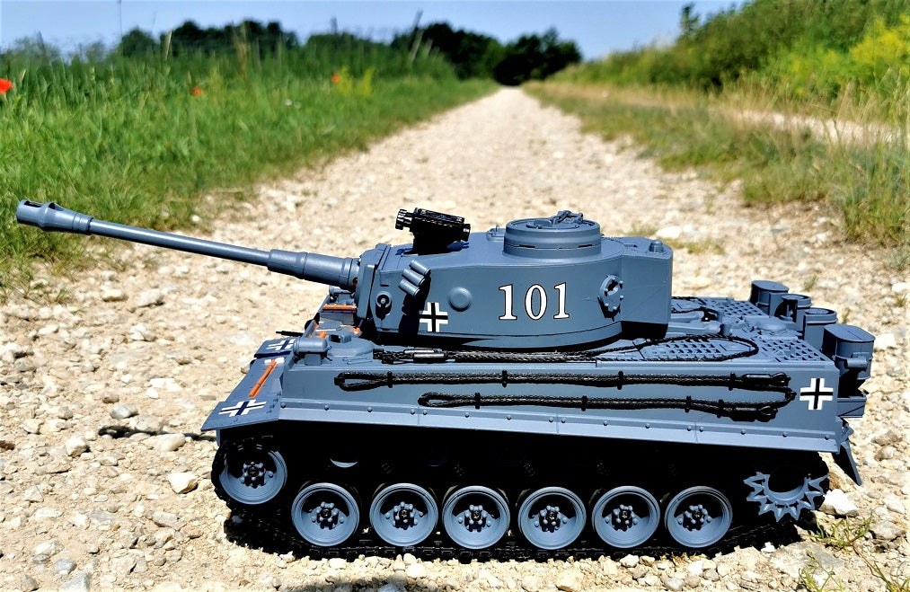 RC 2,4 Ghz Panzer TIGER Ferngesteuerter Kampfpanzer mit Schussfunktion