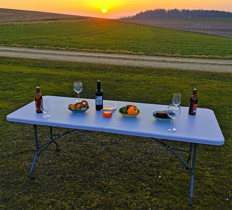 Klappbarer Tisch CAMPIXX BIG XXL klappbar Campingtisch Klapptisch Falttisch