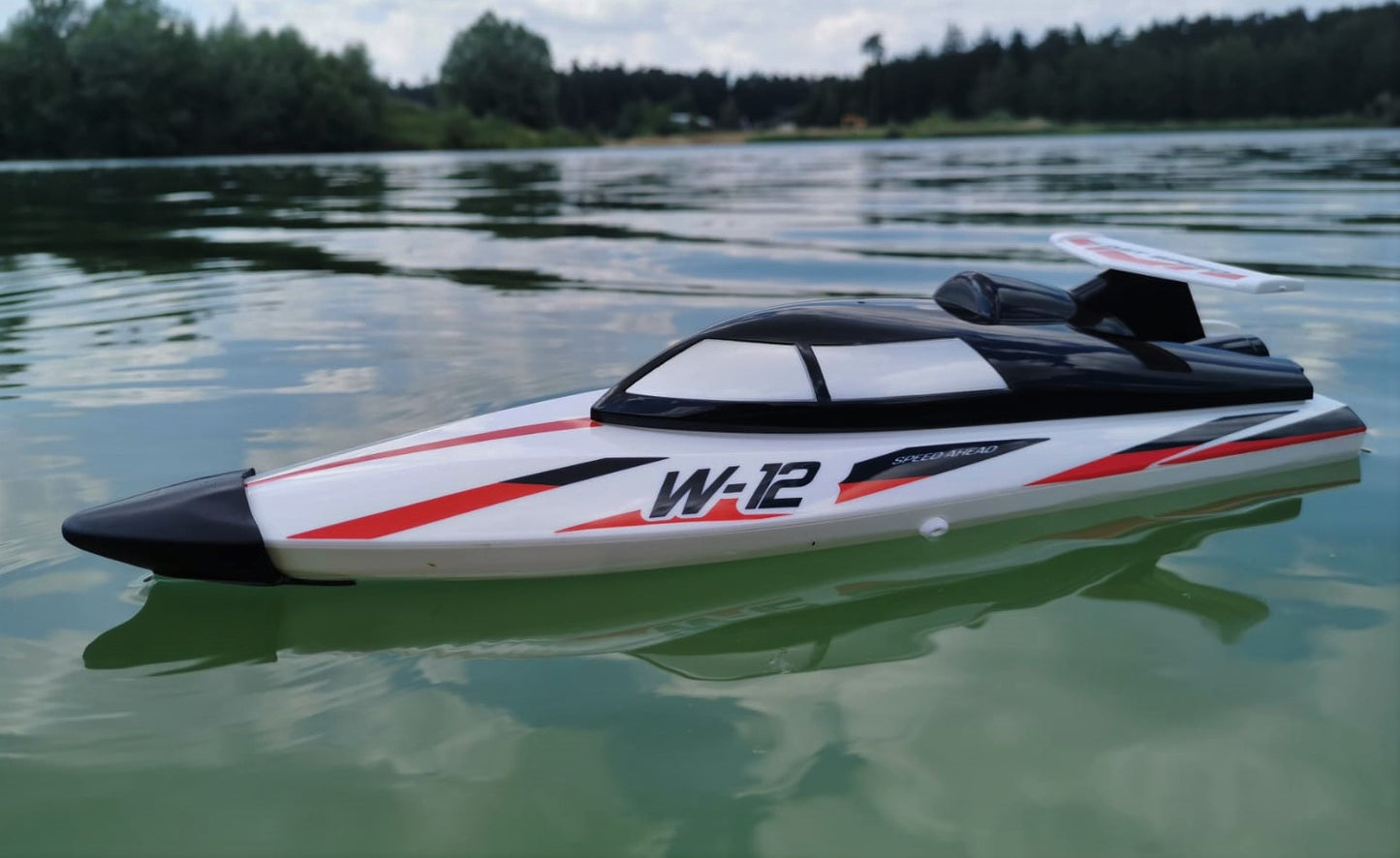 RC 2,4 Ghz. Speedboot TIGER SHARK W-12