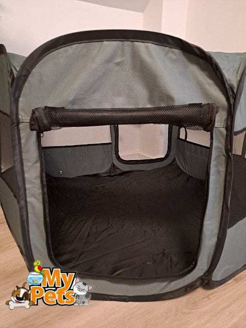 MyPets® Welpenauslauf YBOY Welpenlaufstall Tierlaufstall Laufstall Hunde Katzen