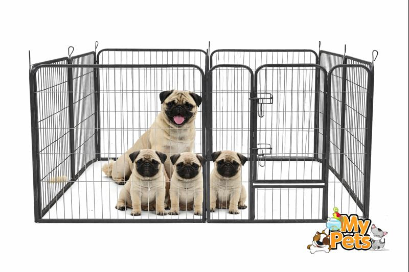 Freigehege YOUNG DOGS Welpenlaufstall Welpenauslauf Welpengitter Welpenzaun