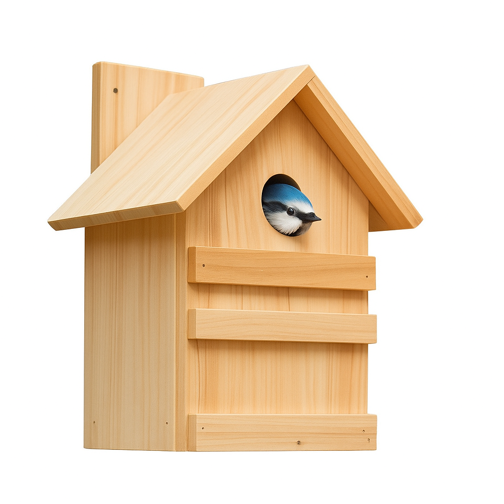 Nistkasten TWEETY Spatzenhaus Spatz Spatzen Vogelhaus Vogel