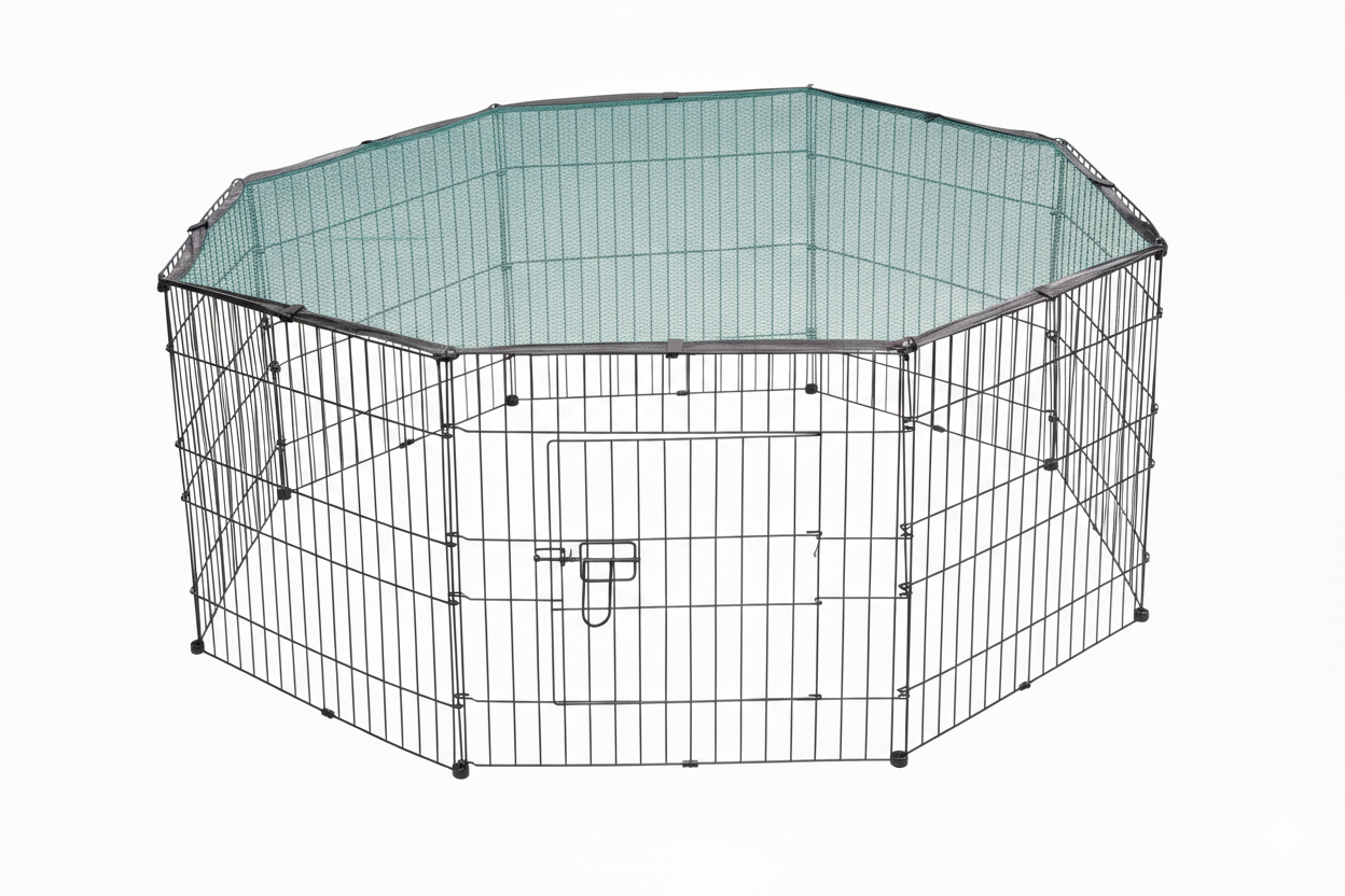 Freilaufgehege TIMMY Hasenauslauf Welpenauslauf Nagerkäfig Freigehege Gehege