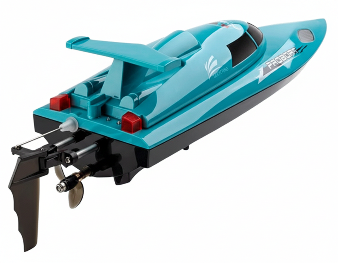 RC 2,4 Ghz. Speedboot BARRACUDA X2 ferngesteuertes Schiff Boot Rennboot RTR