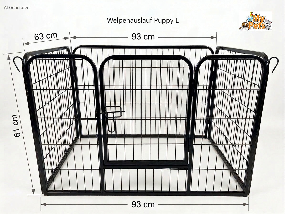 Welpenauslauf Puppy Welpenlaufstall Freigehege Tierlaufstall Hunde Laufstall Welpen