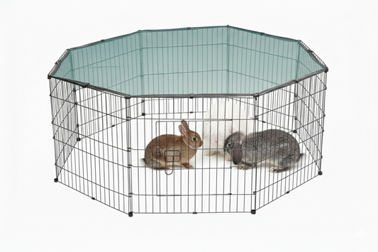 Freilaufgehege TIMMY Hasenauslauf Welpenauslauf Nagerkäfig Freigehege Gehege