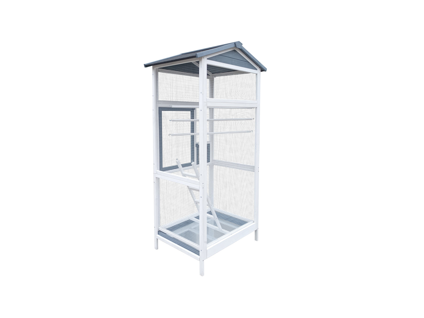 Vogelvoliere BIRDORRA Vogelkäfig Metall Voliere Vogelhaus Käfig Vogel Papagei