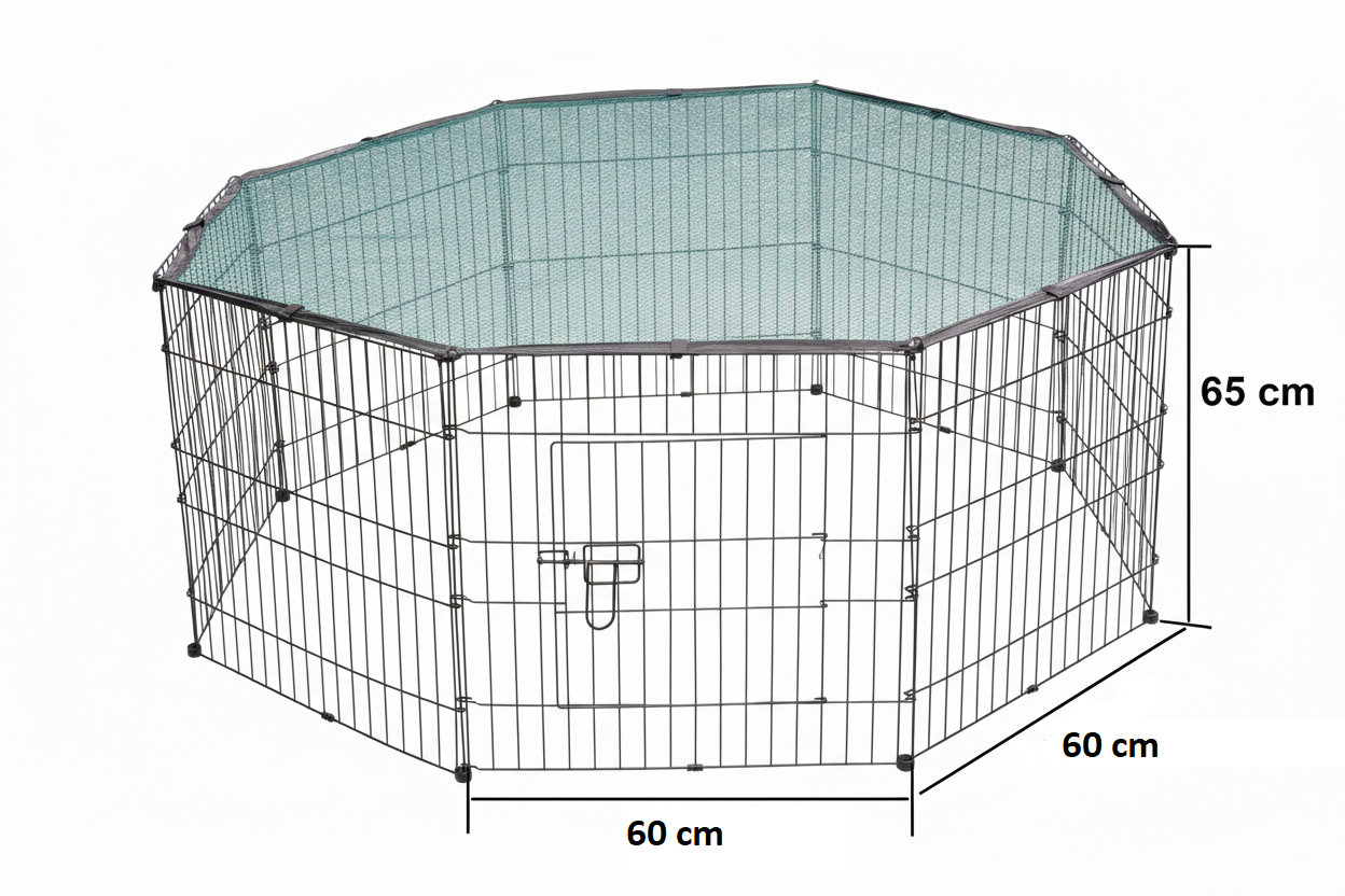 Freilaufgehege TIMMY Hasenauslauf Welpenauslauf Nagerkäfig Freigehege Gehege