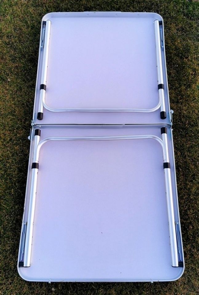 campingtisch mit 4 hockern Klappbarer Campingtisch CAMPIXX mit 4 Hockern klappbar Tisch Klapptisc – bruka24