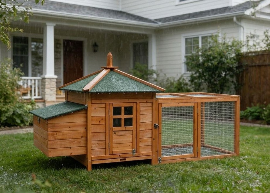 Hühnerhaus AGNES PREMIUM Hühnerstall Kleintiergehege Hühner Geflügelstall Stall