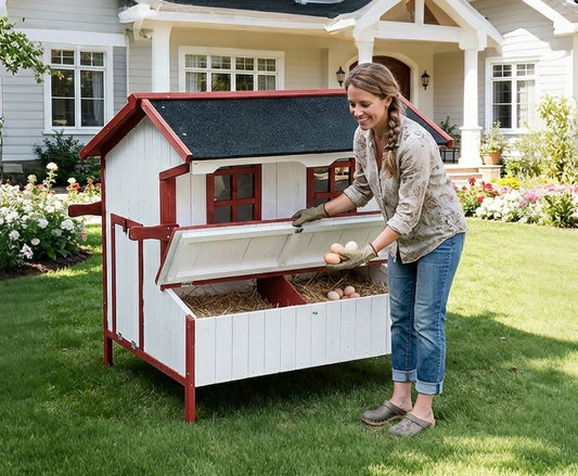 Hühnerhaus BERTA XXL Hühnerstall Kleintiergehege Hühner Geflügelstall Stall