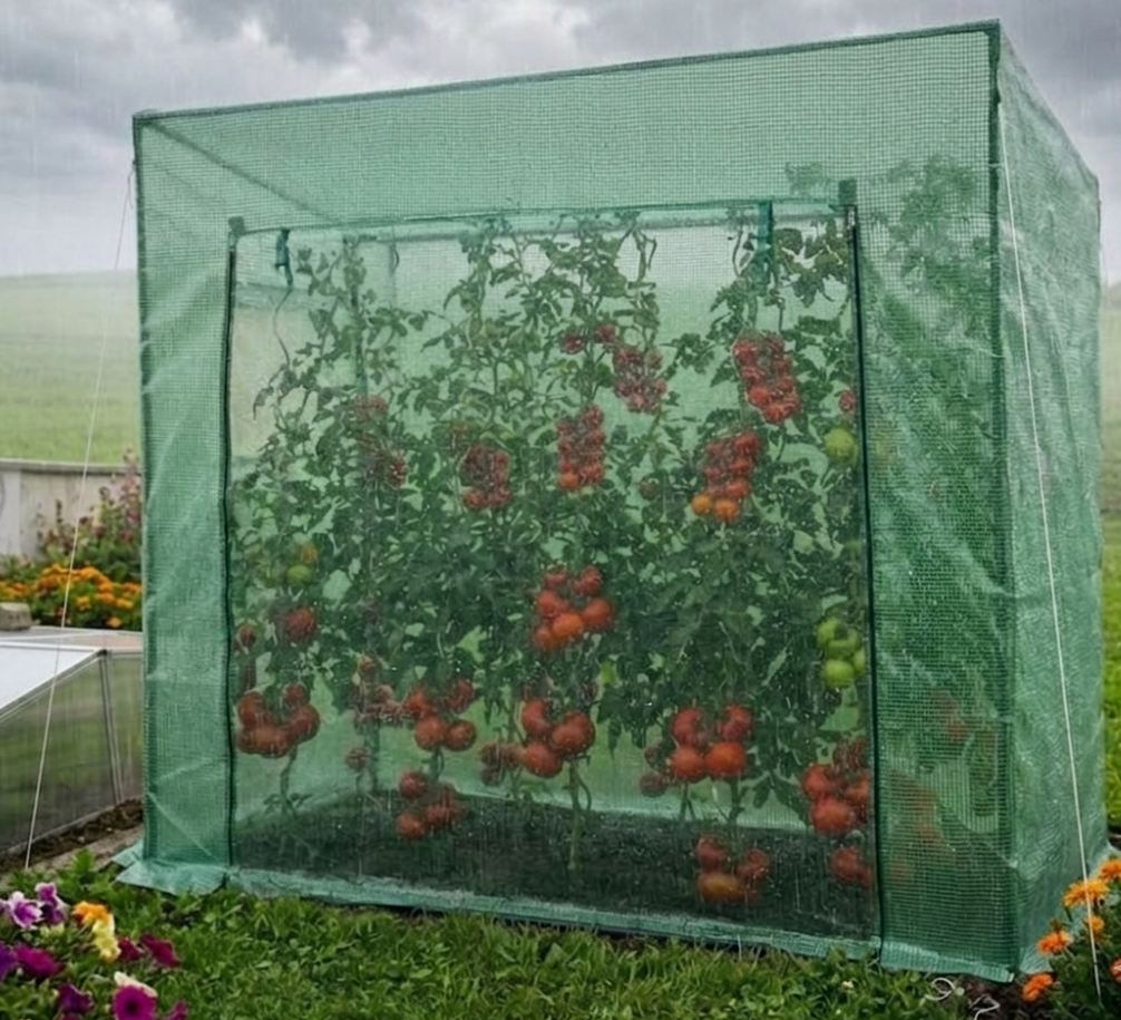 GREENPRO XXL Gewächshaus Treibhaus Frühbeet Foliengewächshaus Tomaten