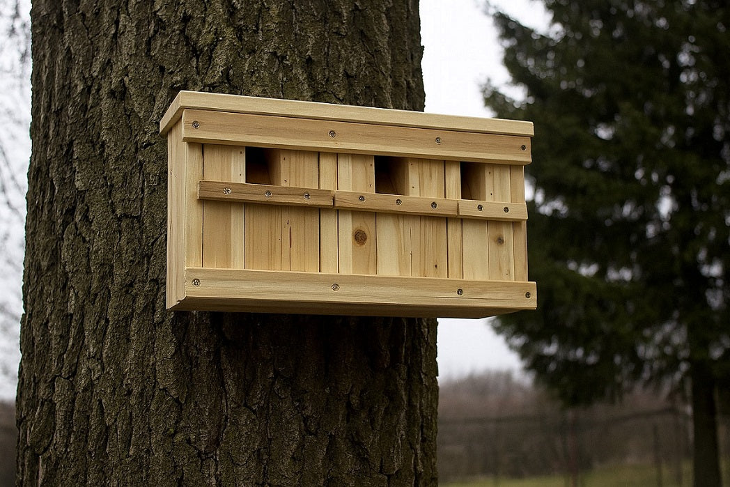 Nistkasten BUBI Spatzenvilla Spatzenhaus Spatz Spatzen Vogelhaus Vogel Haus