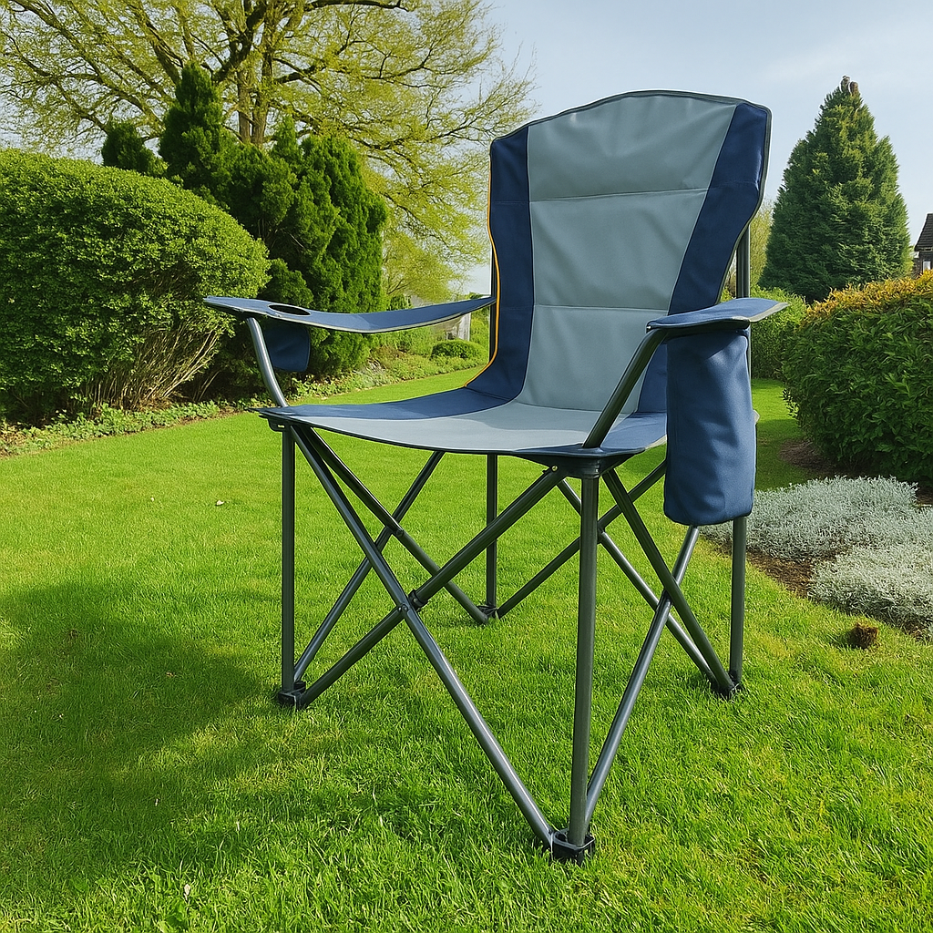 XL Campingstuhl VENEZIA Faltbar Camping Klappstuhl Stuhl Regiestuhl Faltstuhl