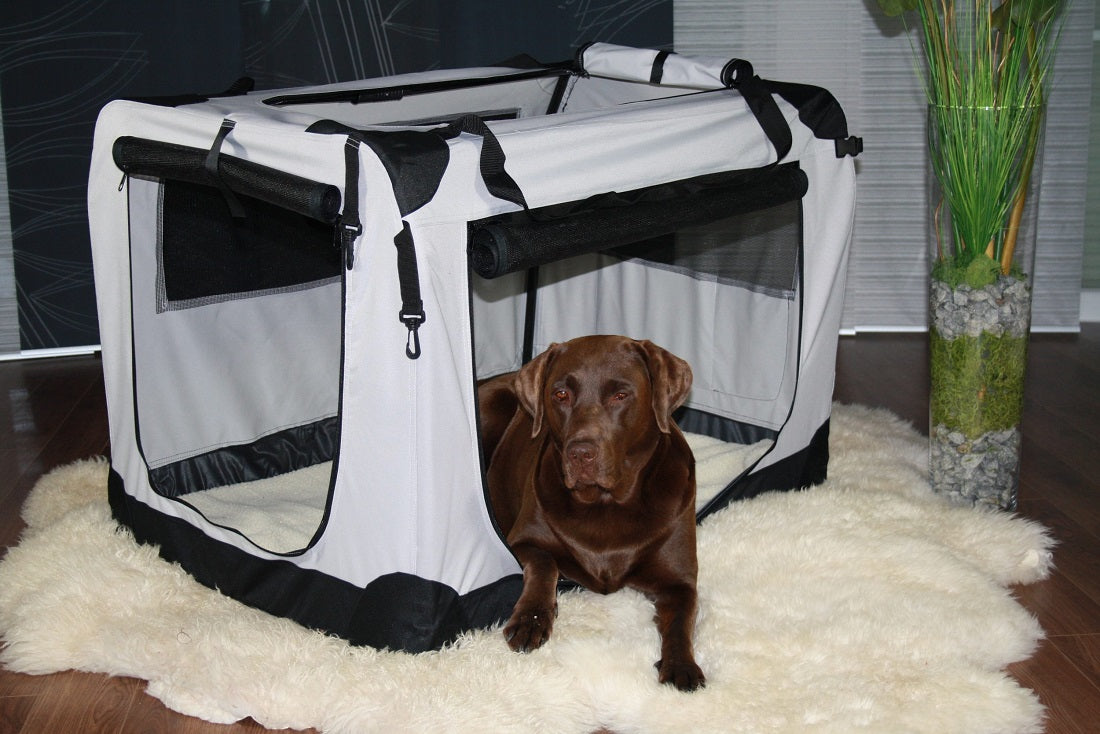 Hundebox Bello faltbar Autotransportbox Katzen Hunde Box