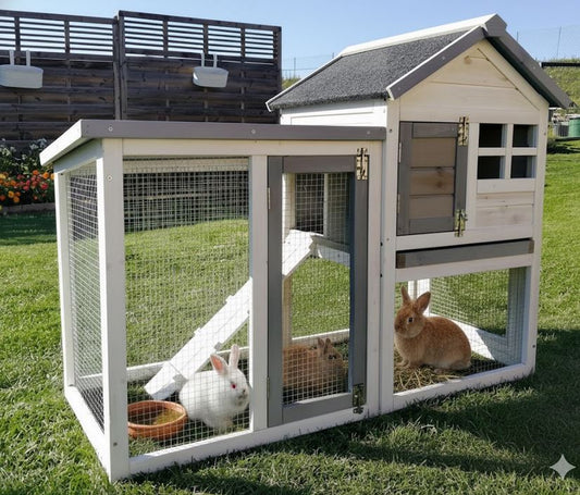 Hasenstall ISO CAGE Kleintiergehege Kaninchenstall Käfig Hase Kaninchen Gehege