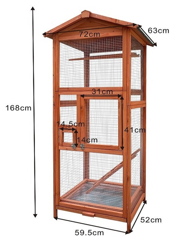 Vogelvoliere LOKI XXL Vogelkäfig Metall Voliere Vogelhaus Käfig Vogel Papagei