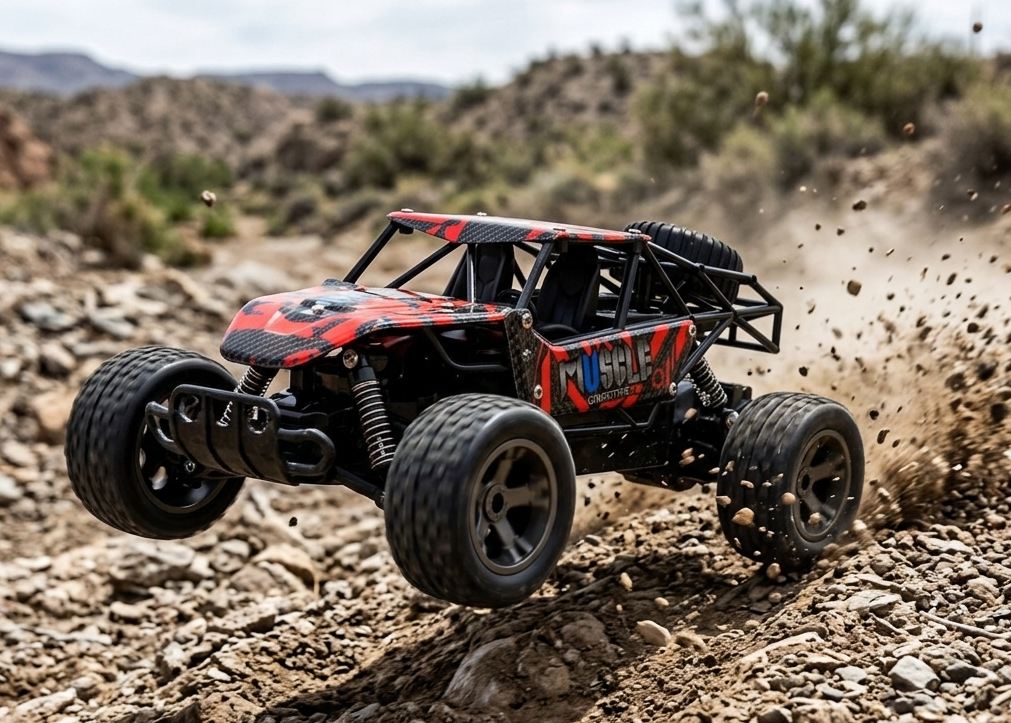 RC Monster Buggy MUSCLE X2 ferngesteuertes Auto Monster Truck 2,4 Ghz.
