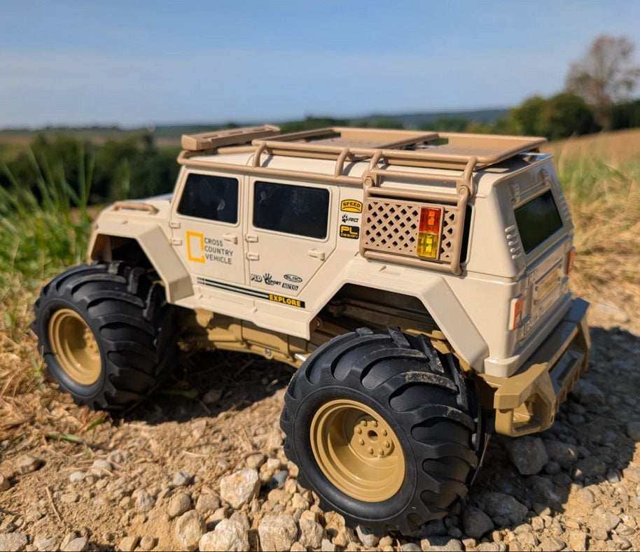 RC Amphibienfahrzeug RACOON 4WD Allrad Ferngesteuertes Auto Monster Truck