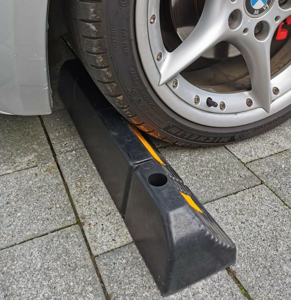 Radstopper WHEELSTOP Reifenstopper Parkstopper Garage Stopper Parkhilf ...