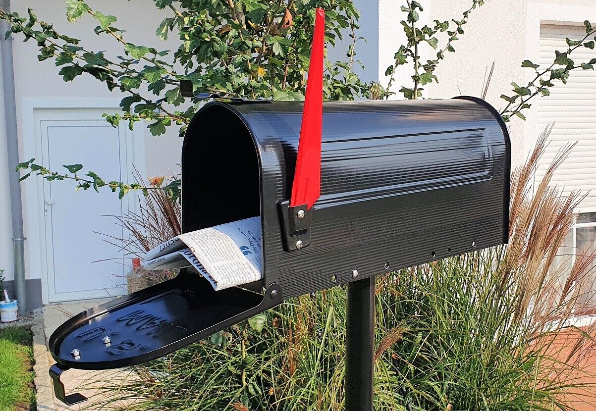 Bituxx US Mailbox Briefkasten - Amerikanischer Standbriefkasten Retro Look