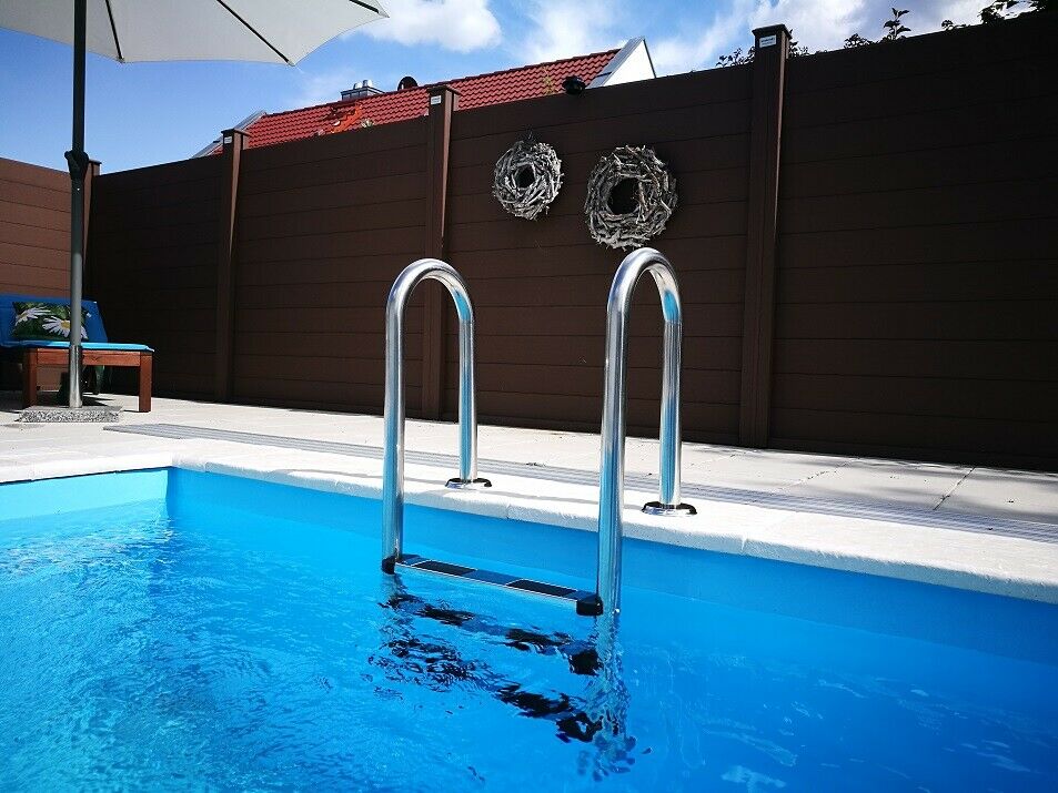 Poolleiter CARIBIC V2A Pool Leiter Edelstahl Schwimmbad Treppe 3 oder ... Poolleiter CARIBIC V2A Pool Leiter Edelstahl Schwimmbad Treppe 3 oder ...