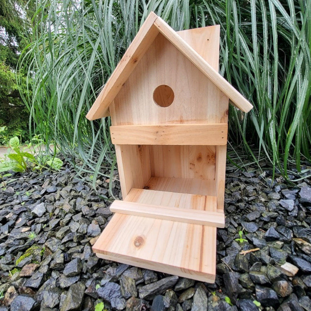 Nistkasten TWEETY Spatzenhaus Spatz Spatzen Vogelhaus Vogel
