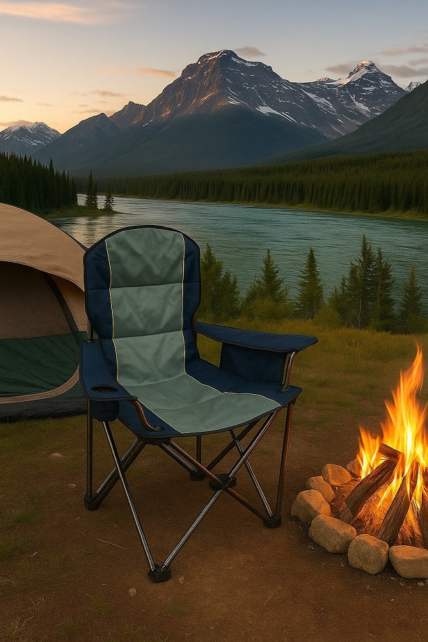 Campingstuhl YUKON Faltbar Camping Klappstuhl Stuhl Regiestuhl Faltstuhl