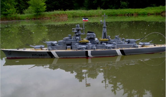 2,4 Ghz RC Schlachtschiff BISMARCK ferngesteuertes Kriegsschiff Schiff Boot Zerstörer