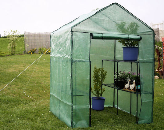 Gewächshaus GREENHOUSE XL Frühbeet Treibhaus Frühbeet Foliengewächshaus Tomaten