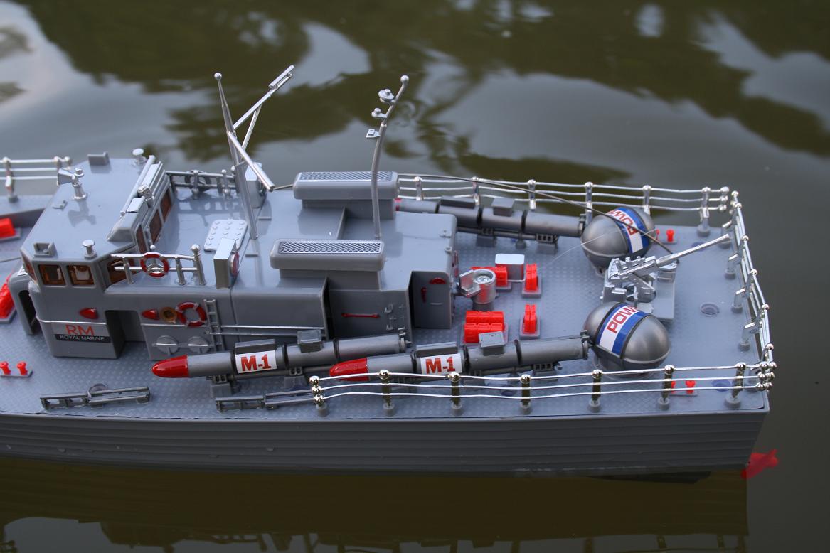RC Torpedoboot SEA PATROL ferngesteuertes Schiff Boot Kriegsschiff Marine RTR