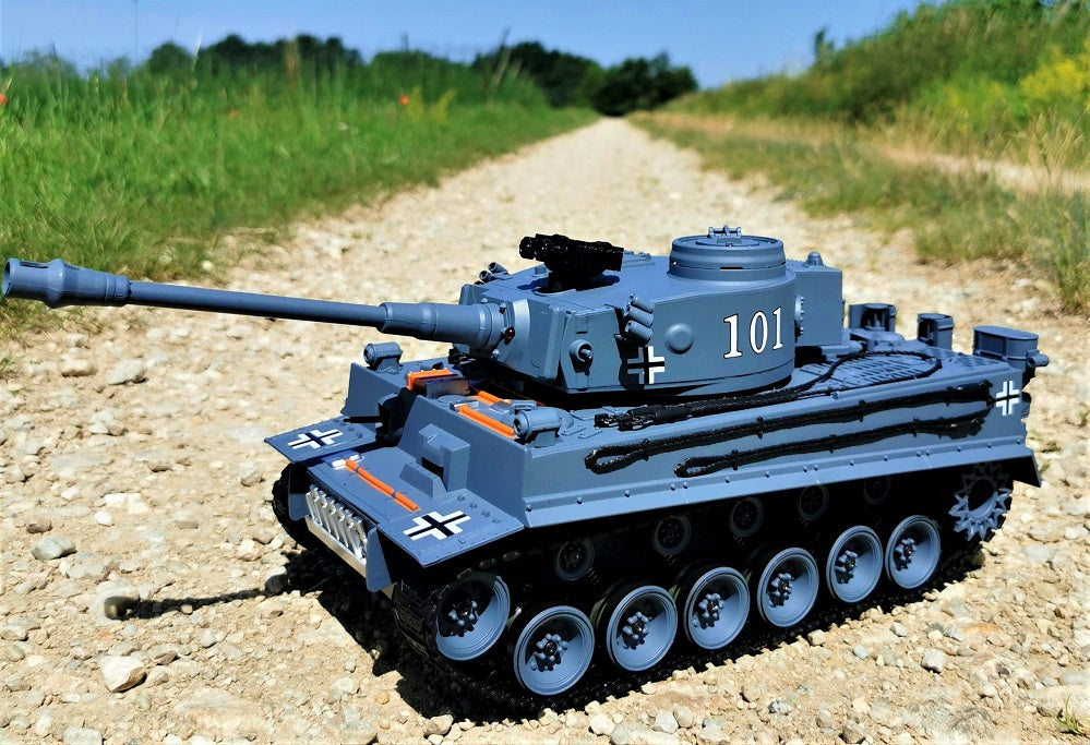 RC 2,4 Ghz Panzer TIGER Ferngesteuerter Kampfpanzer mit Schussfunktion